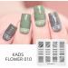 Alexnailart Flower Lace Nail Stamping Plate - Multi-Pattern Image Print Stamper Tool FL010 - Buy Online on GoSupps.com
