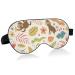 Haskirky Light Blocking Eye Mask Breathable and Adjustable Adult Men and Women Travel on Business Trips Yoga Meditation Light Smooth Comfortable Eye Mask Office Deep Sleep Goodies Cute Monkeys