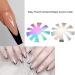 French Smile Line Tip Cutter Set - Nail Art Manicure Edge Trimmer Stencil - Almond V Shape Plate Guides Module - DIY Nail Acrylic Tool Kit - Buy Online on GoSupps.com