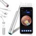Ear Wax Removal  Ear Wax Removal Tool  Ear Cleaner with Camera Ear Wax Removal kit with Light  Ear Camera with 6 Ear Spoon  Ear Cleaner for iPhone  iPad  Android Phones(Silver)