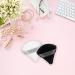 Reusable Makeup Triangle Powder Puff Set with Strap - Black and White - Buy Online on GoSupps.com