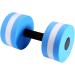 2pcs Water Aerobic Foam Dumbbells | Aqua Fitness Barbells for Swimming Pool Exercise & Weight Loss - Buy Online on GoSupps.com