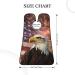 American Flag Firework Eagle Shaving Bib - Waterproof US Flag Beard Apron | Perfect Gifts for Dad | One Size Fits All - Buy Online on GoSupps.com