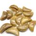 Natural Crystal Rough Home Decoration Natural Yellow Crystals Stone Carved Moon Shaped Smooth StoneCrystals Room Decoration Stones Stone Mineral Specimen