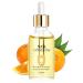 Nail Cuticle Oil for Nail Care - Cuticle Oil with Organic Vitamin E & B Cuticle Oil for Nails Nail Oil Soothe Moisturize with Dropper Design to Prevent Nail Cracking and Dry Orange