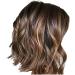 Big Hair Rollers for Volume Women's Long Hair Brown Gradient Fiber Head Cover Rose Net Half And Wig Khaki One Size - Buy Online on GoSupps.com