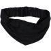 Mytoptrendz Plain Soft Cotton Extra Wide Headband 3 in 1 Hairband Hair Wrap with Elastic Back Bandeau Hair wrap Gym Workout Yoga Hair Accessories Plain Colour (Black) - Buy Online on GoSupps.com