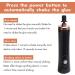 Calidaka Portable Electric Beauty Eyelash Shaker | Waterproof Automatic Liquid Mixer for Eyelash Extension Glue & Nail Polish - Black - Buy Online on GoSupps.com