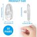 10 Pairs Anti-Slip Silicone Screw-in Nose Pads for Glasses - Universal Replacement Nose Pads for Eyewear Repair - Buy Online on GoSupps.com