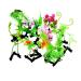 20pcs Lovely Bean Sprouts Hairpins Girls Kids Grass Flower Hair Clip Barrette Simulation Accessory Plant Headdress For Women Hair