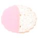 INOOMP Palette de Pr sentation pour Ongles en R sine Ronde Rose Plateau de M lange de Maquillage Gel Support Clous Multifonction pour Nail Art Professionnel et Usage Domestique