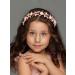 IYOU Flower Girl Headpiece Gold Pearl Communion Headband Floral Wedding Hair Accessories for Girls - Buy Online on GoSupps.com