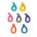 Premium Papilotten Lockenrifler - 42 Multi-Colored Flexi Rods for Gentle Natural Curls Overnight | Ideal for Large & Small Curls - Buy Online on GoSupps.com