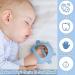 Bite Ring Baby - Blue & Pink | Safe Teething Toys for Infants | International Shipping Available - Buy Online on GoSupps.com