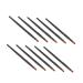 NOLITOY 30 pcs Eyeshadow Applicator Cosmetics Makeup Nose Shadow for Women Practical Beauty Supply 13x0.8cmx3pcs Blackx3pcs