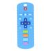 Sky Blue Silicone TV Control Teething Toy for Infants and Toddlers - Food Grade Teething Toy - Buy Online on GoSupps.com