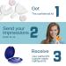Dental Night Guard & Custom Clear Retainers - Nearly Invisible for Top & Bottom Teeth | 2 Guards for Optimal Comfort - Buy Online on GoSupps.com