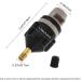 Spiral Air Plug Boston Valve for Inflatable Boat - Black | One-way Inflation Replacement Screw for Kayak, Raft, Pool Boat, Fishing Boats | Airbeds Accessory - Buy Online on GoSupps.com