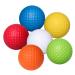 VANZACK Practice Golf Balls Flexible Practice Balls PU Golfballs Indoor Outdoor Training Ball, 6 Pieces