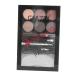 Mikinona Eyebrow Powder Cosmetic 1 Set Eyebrow Powder Set Makeup Brow Brush Makeup Eyebrow Powder Eyebrow Stickers Cosmetic 1 count (Pack of 1) As Shown