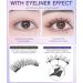 Icerostma Magnetic Eyelashes Icerostma Lashes Magnetic Lashes with Applicator Reusable Magnetic Eyelashes Without Eyeliner No Glue Self Adhesive Eyelashes Natural Look (EM12) - Buy Online on GoSupps.com