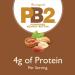 PB2 Foods Chocolate Peanut Butter Powder - 454g (1 Pack) | Healthy Low-Calorie Snack for International Shipping - Buy Online on GoSupps.com