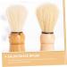 Buy Healvian 2-St Bartbrush - Travel Shaving Brush for Men | Perfect Gift with Wooden Handle & Nylon Wool - Buy Online on GoSupps.com