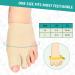 Hallux Valgus Toe Spreader Bandage | Bunion Sleeve Separator with Gel-Pad Protection for Pain Relief Day & Night Comfort - Buy Online on GoSupps.com