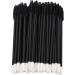 Eyelash Brush Disposable Eye Lash Brush Double Ended 11.7cm Length Rounded Beveled Brush Soft for Eyebrow (Black) - Buy Online on GoSupps.com
