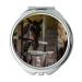 Mirror Compact Mirror animal barn building pocket mirror portable mirror