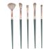 Complete 14-Piece Cosmetic Brush Kit for Sensitive Skin | Includes PU Bag | Green Eyeshadow & Foundation Tools | Worldwide Shipping - Buy Online on GoSupps.com