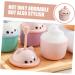Healeved Facial Cleanser Foamer Face Cleanser Bubble Foamer Rich Foam Maker Small Foams Maker Cup for Washing Face Foam Pump Bottle Cups Face Foamer Cup Bear Product Pink The Face Abs 6.80X6.50X6.50CM Pink - Buy Online on GoSupps.com