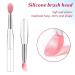 10 Pcs Silicone Lip Brushes - Lipstick Applicator with Caps for Makeup & Beauty | Ideal for Lip Masks & Eyeshadow - Buy Online on GoSupps.com