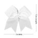 AMYDECOR 7 Inch Jumbo White Hair Bow Clips for Girls and Women - Alligator Hair Accessories - Buy Online on GoSupps.com