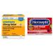 HealthCareAisle Allergy Relief - Levocetirizine Dihydrochloride Tablets USP 5 mg 160 Tablets (Pack of 2) + Chloraseptic Sore Throat Lozenges Cherry 18 Count