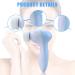 2-Piece Electric Facial Cleaning Brush Set | IPX7 Waterproof 4 Brush Heads for Deep Pore Cleansing & Blackhead Removal - Buy Online on GoSupps.com