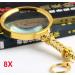 Magnifying Glasses Magnifying Glass Large 8X Powerful Handheld Magnifier for Kids Jewellers Reading Newspaper Books/a The New - Buy Online on GoSupps.com