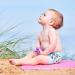 Happy Nappy Reusable Swim Nappy Fallen Leaves 6-12 Months | Splash About Baby & Toddler - Buy Online on GoSupps.com