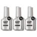 GAOY Gel Top Coat Matte Top Coat and Base Coat Set 3 Pcs 16ml Glossy Matte No Wipe Combination for UV Light Cure Gel Nail Polish