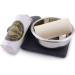 Haryali London Black 5-Part Shaving Set | Double Edge Razor Brush Soap & Bowl | Premium International Shipping - Buy Online on GoSupps.com