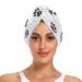 Bear Footprint Hair Towel 2 Pack Super Absorbent Hair Drying Towel Quick Dry Hair Turbans Head Towel with Button Twisty Wrap for Women Girls