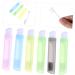 FRCOLOR 6pcs Foldable Portable Toothbrush Set - Travel-Friendly Manual Toothbrushes in Random Colors for Adults - Buy Online on GoSupps.com