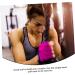 Yardwe 2pcs Single End Tension Rope Sports Fitness Exerciser Tpr Black 35X6.5CM - Buy Online on GoSupps.com