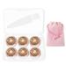 Replacement Heads for Flawless Hair Remover flawless replacement heads Gen 2 Replacement blades for Finishing Touch Facial Hair Removal for Women Painless Razor Head 18K Gold-Plated 6-pc Pack