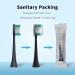 10 Pack Black Replacement Toothbrush Heads for AquaSonic Electric Toothbrush - Buy Online on GoSupps.com