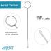 7Pcs Drawstring Threader Set for Easy Rethreading - Sewing Loop Turner, Elastic Threaders, Needle Replacement Tools for Craft, Hoodies, Sweatpants - DRB-7pcs - Buy Online on GoSupps.com