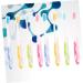 Minkissy 24 STK Travel Toothbrush Set | Foldable Manual Medium Toothbrushes for Adults | Korean Mini Caterpillar Accessories - Ideal for International Shipping - Buy Online on GoSupps.com
