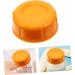 BESTonZON 20 Pcs Baby Bottle Seal Cap Baby Bottle Caps Organiser Baby Feeding for Babies Tool Breastfeeding Bottles Flow Kit Travel Food Grade Pp Small Caliber Infant Products Orangex2pcs 4.3x4.3x1.5cmx2pcs - Buy Online on GoSupps.com