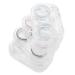 Solust 4 Series-Box Contact lens container Make-up kits Clean contact housing. Cleaning glasses box glasses case for contact lenses for cosmetic lenses form bracket cosmetics