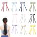 10 Pieces of Ribbon Bow Hair Clips Double Ribbon Duckbill Clips Colorful Tassel Ribbon Hair Clips Tassel Ribbon Bow Hair Accessories Women's Bow Hair Accessories (Mixed Colors)